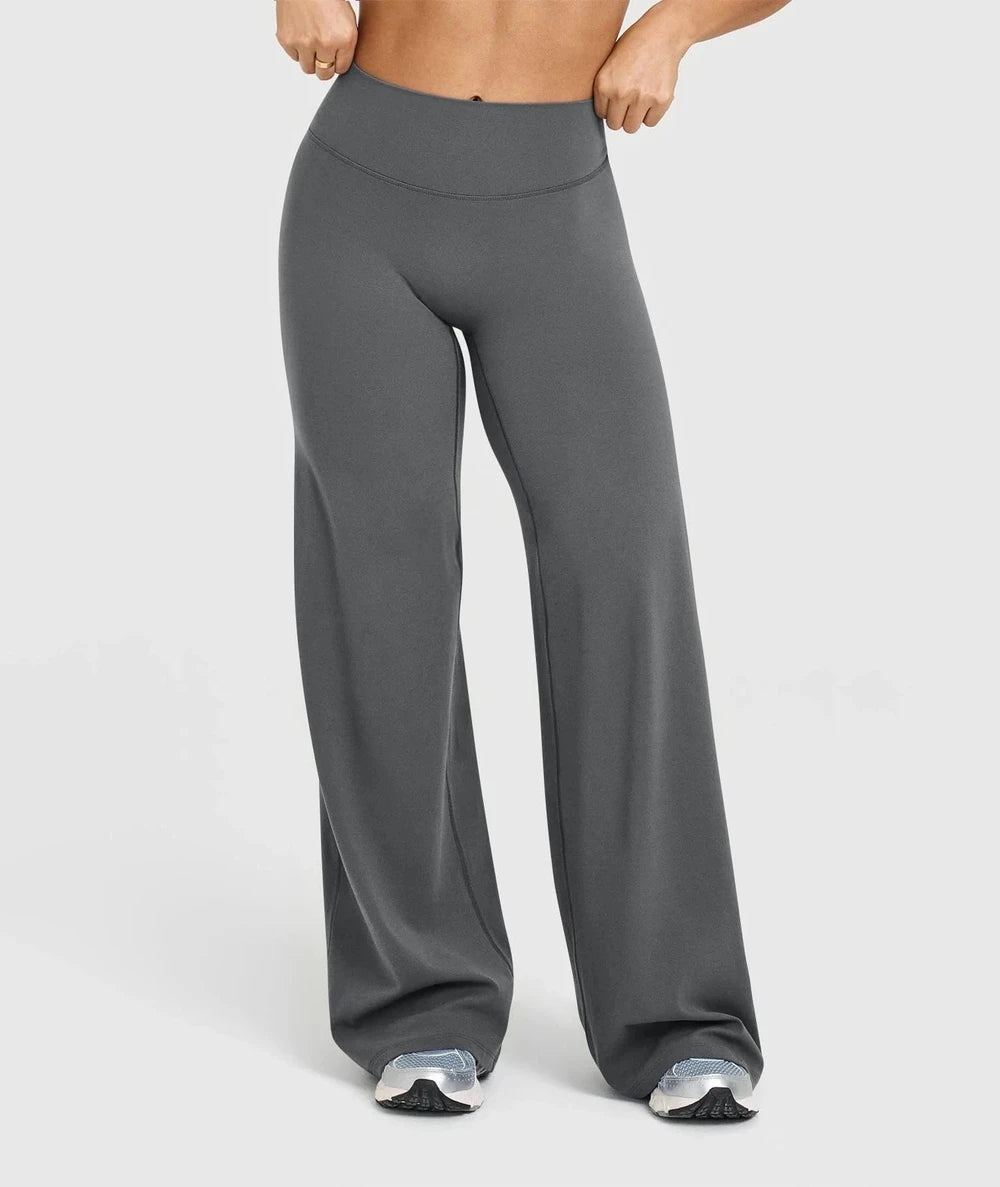 High Waisted Wide Leg Yoga Pants