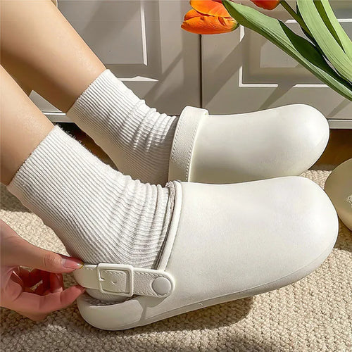 Fuzzy clogs