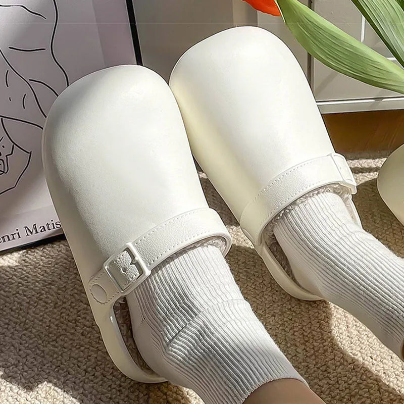 Fuzzy clogs